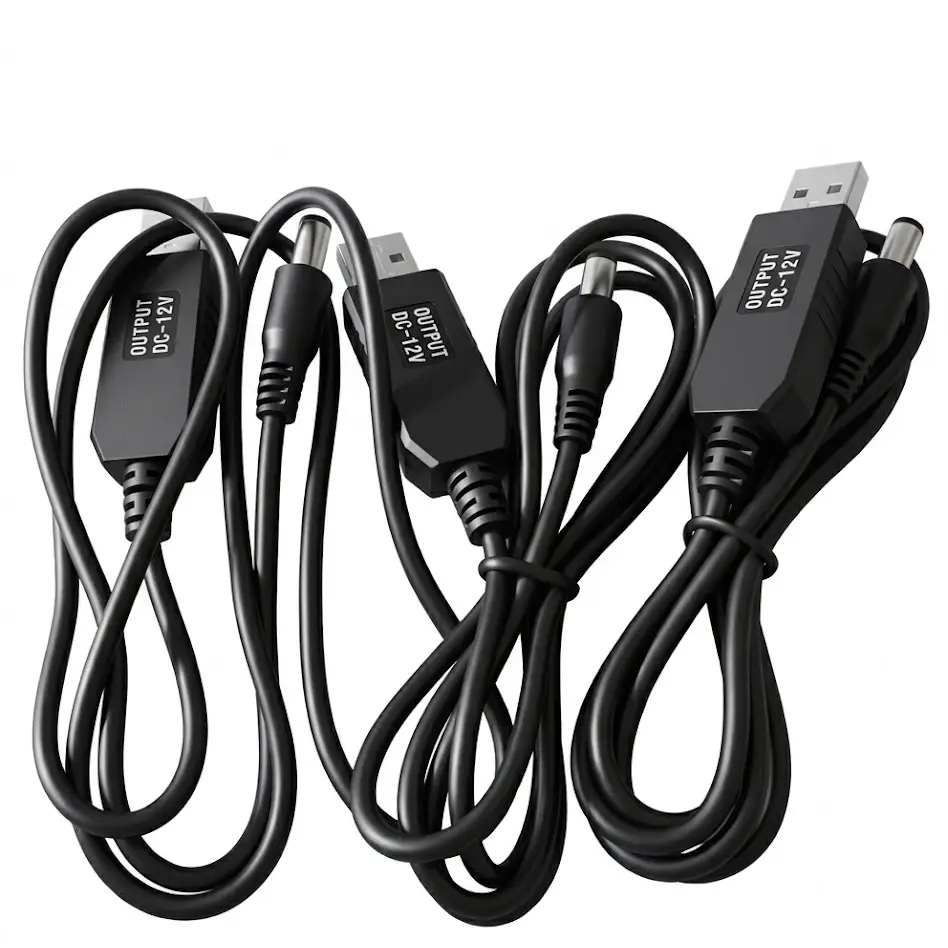 Adaptador de Corriente 12V para Módem/Router Nauta Hogar– Conexión a Batería Portatil (PowerBank)'s photo #1