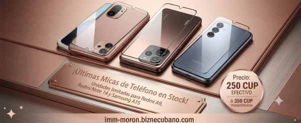 Micas de Teléfono's foto | IMM Morón |  BizneCubano